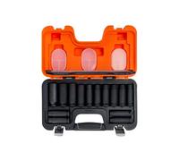 Bahco Deep Impact Socket Set DD/S14 - 14-piece 1/2in Square Drive
