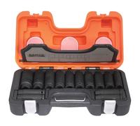 Bahco Deep Impact Socket Set DD/S14 - 14-piece 1/2in Square Drive