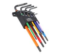 Bahco Torx Key Set 9-Piece - Colour-Coded Long Keys