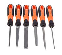 Bahco Engineers Files 100mm Set of 6 Length 100mm Plastic Wallet 1-476-04-3-2