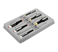 Bahco ERGO 6-Piece Screwdriver Set for Slotted & Phillips Screws