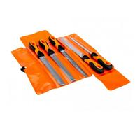 Bahco Ergo Engineering File & Rasp Set, 5 Piece Multi Colour (One Size)