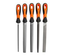 Bahco Ergo File Set (Pack Of 5) Orange/black (One Size)
