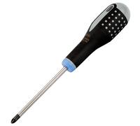 Bahco ERGO Pozi Screwdriver PZ2 x 100mm Pozidriv Soft Grip Handle BE-8820