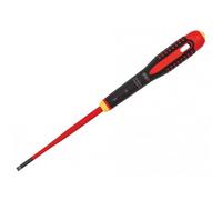 Bahco Ergo Slim Vde Insulated Screwdriver, Slotted Multi Colour (6.5 X 150mm)