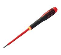 Bahco ERGO™ Slim VDE Insulated Slotted Screwdriver 3.5 x 100mm