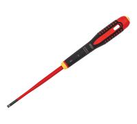 Bahco Ergo Slim VDE Insulated Slotted Screwdriver 5.5mm 125mm