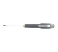 Bahco ERGO Slotted Screwdriver 3-Component Grip Burnished Tip