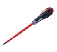 Bahco ERGO™ VDE Insulated Pozi Screwdriver PZ2 x 100mm