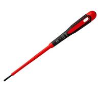 Bahco Electricians Screwdriver, 3.0mm Slotted Tip, 100mm Blade