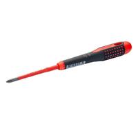 Bahco Ergo VDE Phillips PH1 Screwdriver PH1 x 80mm | 1000V Rated | Pro Grip