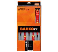 Bahco BAHCOFIT Insulated VDE Screwdriver Set – 5 Piece