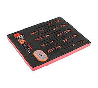 Bahco Foam Screwdriver, Allen & Tip Set