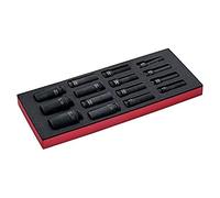 Bahco Foam Tray Set with 1/2" Cups, 15 Pieces (Model FF1E2213)