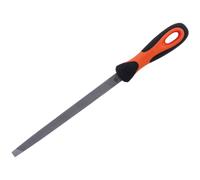 Bahco Handled Three-Square Second Cut File 200mm (8in)