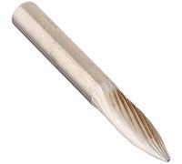 Bahco HSSG-G0618M Medium HSS Rotary Burr in Storey Form, Silver, 50 mm