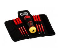 Bahco Insulated Ratcheting Screwdriver Set, 6 Piece Multi Colour (One Size)