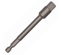Bahco K66100-3/8 1/4" Hex To 3/8" Square Drive Socket Adaptor 100mm Long