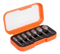Bahco KM6750/S7 1/4" Hex Magnetic Power Nut Driver Socket Set 6-13mm