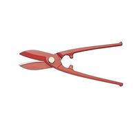 Bahco M526 Metal Shears with 2 Thick Blades, Red