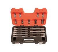 Bahco Metric Ball Ended 1/2in Drive Hex Socket Set 18 Piece Matt Finish S18HEX