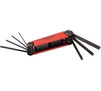 Bahco Metric Hex Folding L-Key Set 1.5mm - 6mm 7 Pieces