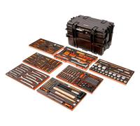 Bahco MOBILE Mobile Rigid Tool Case On Wheels Kit 200 Piece