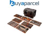 Bahco MOBILE MOBILE Rigid Tool Case on Wheels Kit, 200 Piece BAHMOBILE