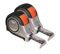 Bahco Mts-5-25-E / Mts-8-25-E Tape Measures Metric Imperial 5M 8M Twin Pack