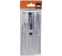 Bahco Needle File Set 6 PCS 140mm for Fine Mechanics Use