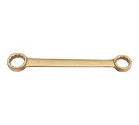 Bahco NS010-0607 Double Ended Flat Ring 6X7mm, Gold
