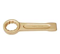 Bahco NS104-43 Slogging Ring Spanner, Gold, 43 mm