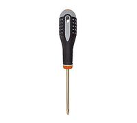 Bahco NSB300-12-400 Beryllium Copper Ergo Slotted Screwdriver, Multi-Colour, 12 mm