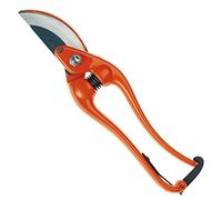 Bahco P3-23-F Bypass Secateurs with Steel Handles, Red, 230 mm