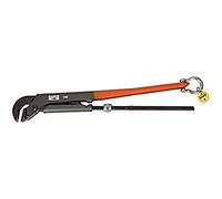 Bahco Pipe Wrench 143 TAH - 90° Flexible Head - 5" Grip - 6 1/3" Jaw - 5.5cm Length - 2.71kg - Heavy Duty