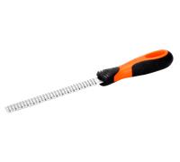 Bahco 6-342-10-2-2 Hieb 2 Half Round Rasp with Handle, Multi-Colour, 250 mm