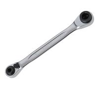 Bahco S4RM-4-7 4-5 Plus 6-7 mm Quadruple Ratchet Wrench Set, Silver