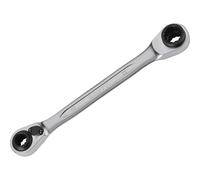 Bahco S4RM-8-11 Ratchet Wrench Double Flat, 8 mm/9 mm/10 mm/11 mm