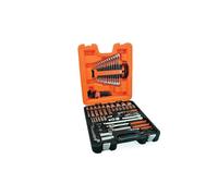 Bahco S103 Socket & Spanner Set Of 103 Metric 1/4In &1/2In Dynamic Drive in Orange Bahco Orange