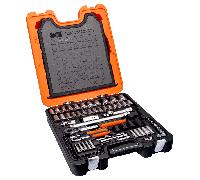 Bahco Socket Set 1/4" and 1/2" 108 pcs
