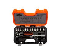 Bahco S160 1/4in Drive Socket Set, 16 Piece