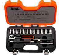 Bahco S160 S160 Socket Set 16-Piece 1/4-Inch Drive