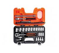 Bahco S240 1/2In Drive Socket Set, 24 Piece Multi Colour (One Size)