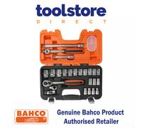 Bahco S240 1/2″ Drive 24 Piece Metric Socket Set 10 - 32mm