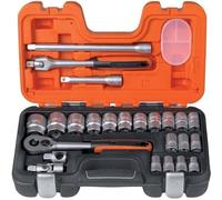 Bahco S240 New Belzer Socket Set, size 1.3cm, 24 pieces