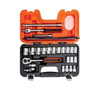 Bahco S240 S240 1/2In Drive Socket Set 24 Piece