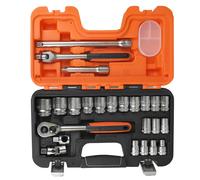 Bahco S240 1/2″ Drive 24 Piece Metric Socket Set 10 - 32mm