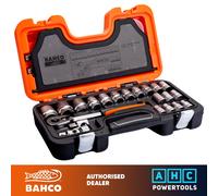 Bahco S240 Socket Set of 24 Metric 1/2in Drive
