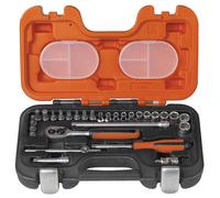 Bahco S290 29 Piece 1/4" Drive Socket and Socket Bit Set 1/4"