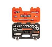 BAHCO S330 3/8in Drive Socket Set 34 Piece Heavy Duty Professional Tool